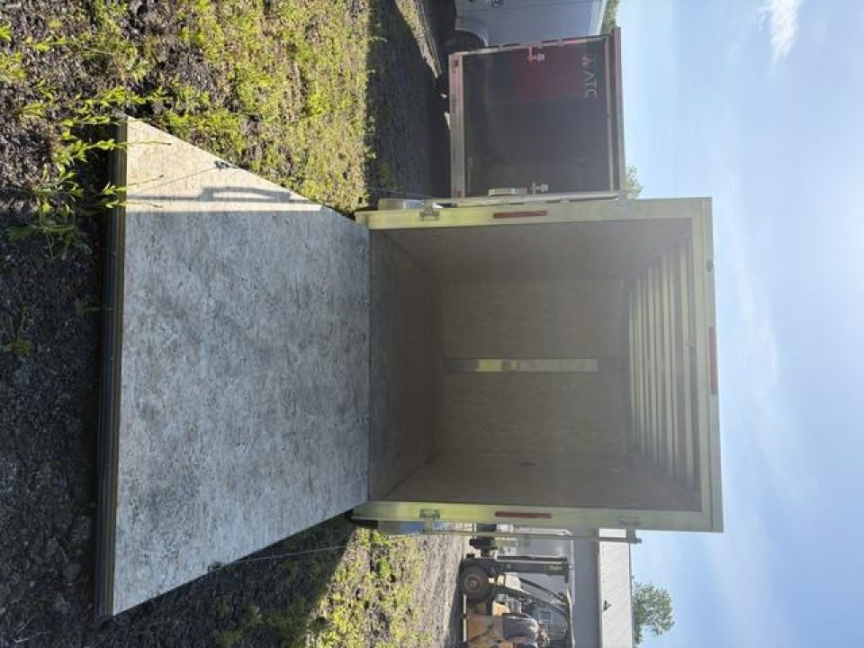 New 2026 ALCOM 6 ft. by 10 ft. Single Axle Cargo / Enclosed Trailer