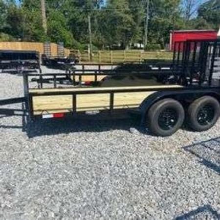 New 2026 Blazer 82x14 TA Utility Trailer