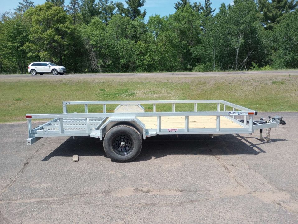 New 2026 Drive Trailers 14'X82" 5K Utility Trailer