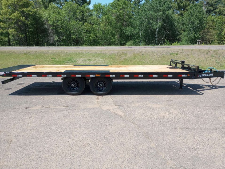 New 2027 PJ Trailers Deckover Tilt (T8) 22' Tilt Trailer