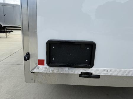 New 2027 Bighorn R&M TALL 7x14 + 2’V Nose Rear Ramp Enclosed Cargo Trailer