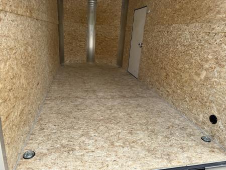 New 2027 Bighorn R&M TALL 7x14 + 2’V Nose Rear Ramp Enclosed Cargo Trailer