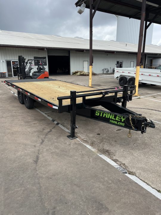 New 2026 Stanley Trailers 102"x20' 14k gvwr Deck Over Equipment Trailer