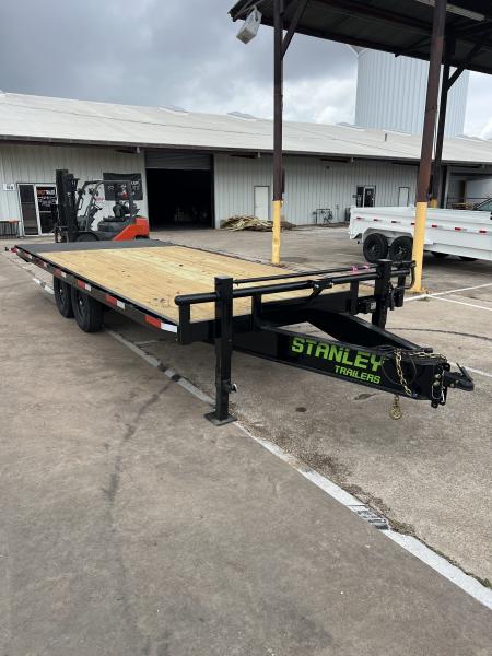 New 2026 Stanley Trailers 102"x20' 14k gvwr Deck Over Equipment Trailer