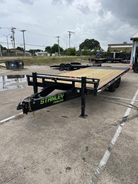 New 2026 Stanley Trailers 102 x20' 14k gvwr Deck Over Equipment Trailer