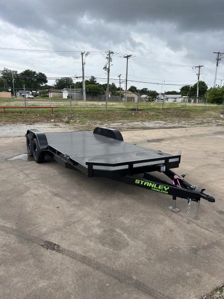 New 2026 Stanley Trailers 83"x18' 7k Steel Deck Car Hauler