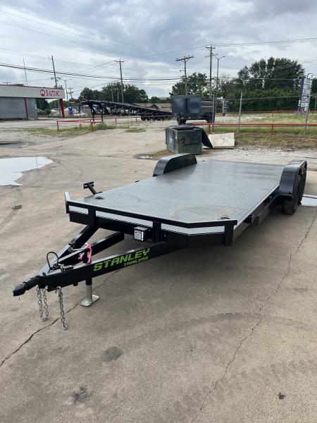 New 2026 Stanley Trailers 83 x18' 7k Steel Deck Car Hauler