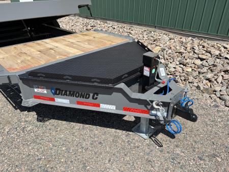 New 2026 22' 18K Diamond C - 102" Wide Tilt Trailer - HXD208