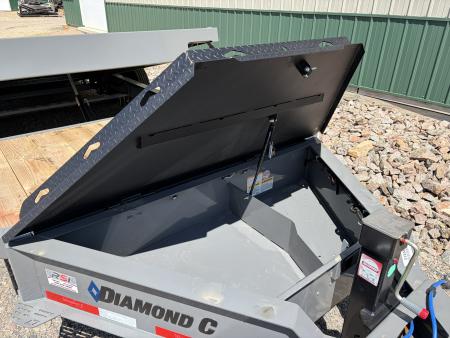 New 2026 22' 18K Diamond C - 102" Wide Tilt Trailer - HXD208
