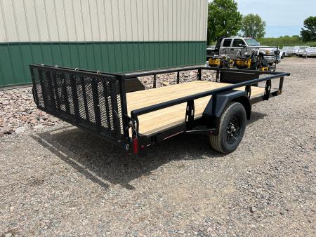 New 2026 77"x12' Diamond C PSA135 - Utility Trailer