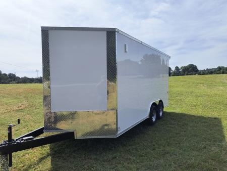 New 2027 Choice Cargo 8.5x16 10K Tandem Axle Enclosed Car Hauler Car / Racing Trailer