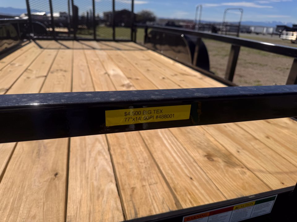 New 2026 BIG TEX TRAILERS 60PI-14 Utility Trailer
