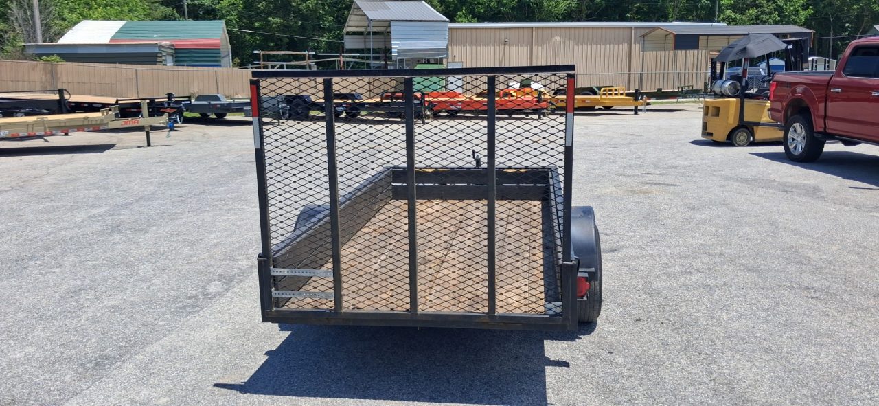 Used USED 2021 5X10 SINGLE AXLE UTILITY TRAILER