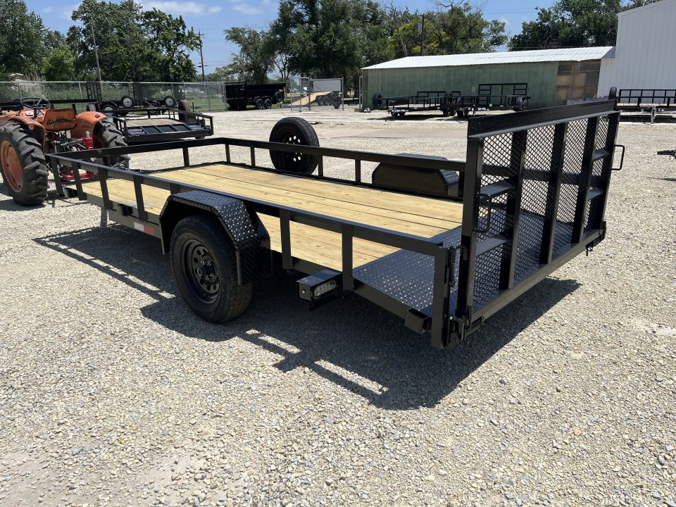 New 2026 76"x14' Dovetail Utility Trailer - STAG Trailers
