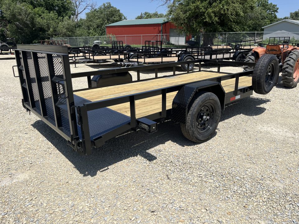 New 2026 76"x14' Dovetail Utility Trailer - STAG Trailers