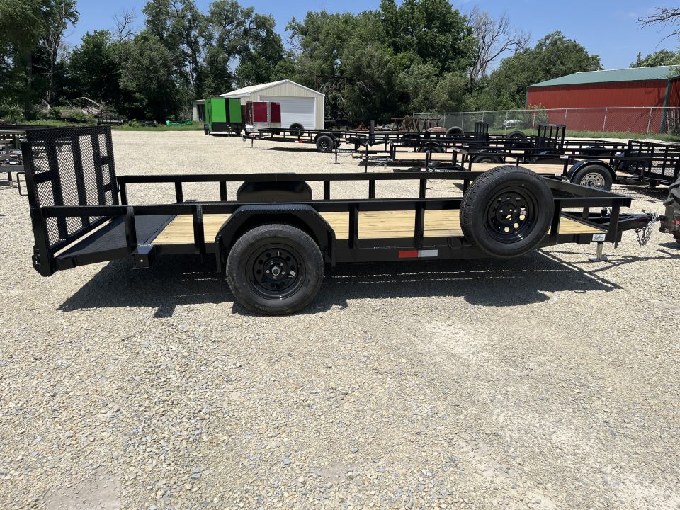New 2026 76"x14' Dovetail Utility Trailer - STAG Trailers