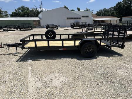 New 2026 76 x14' Dovetail Utility Trailer - STAG Trailers