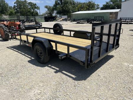 New 2026 76"x14' Dovetail Utility Trailer - STAG Trailers