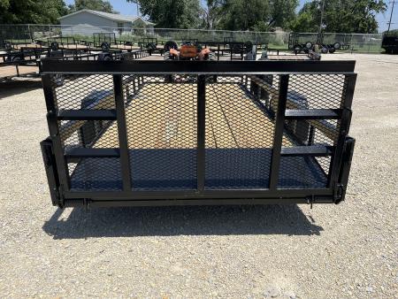 New 2026 76"x14' Dovetail Utility Trailer - STAG Trailers