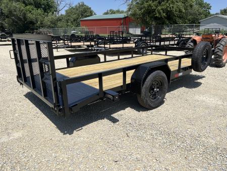 New 2026 76"x14' Dovetail Utility Trailer - STAG Trailers