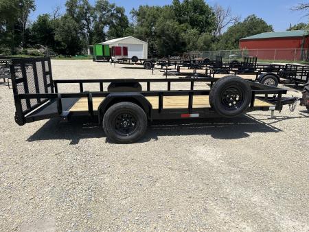 New 2026 76"x14' Dovetail Utility Trailer - STAG Trailers