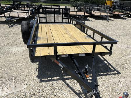 New 2026 76"x14' Dovetail Utility Trailer - STAG Trailers