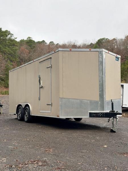 New 2026 Grace Pro Trailers 8.5x18ft Tan 6ft6 interior height