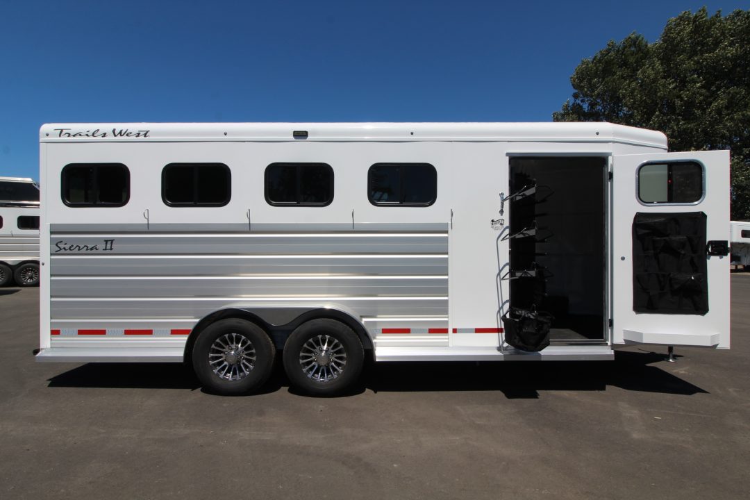 New 2027 Trails West Sierra II Extra Tall 4 Hores Trailer w/ Escape Door