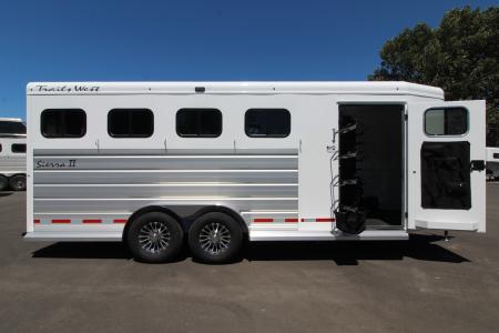 New 2027 Trails West Sierra II Extra Tall 4 Hores Trailer w/ Escape Door