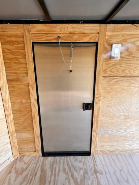 New 2026 Luxe 6X12-Enclosed Trailer-3500LB Single Axle-Black Poly-Blackout