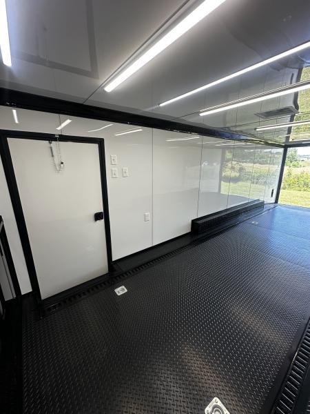 New 2026 Luxe 8.5x28 Race Trailer- Finished Interior- 5200LB Triple Torsion-Recessed E-Track-Bogey Wheels- HD Ramp