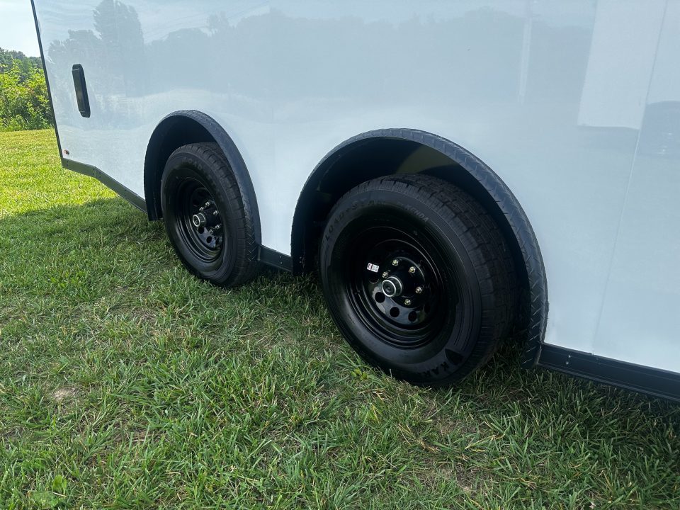 New 2026 LUXE 8.5X20 Race Trailer- Finished Interior-5200LB Torsion Axles-Blackout