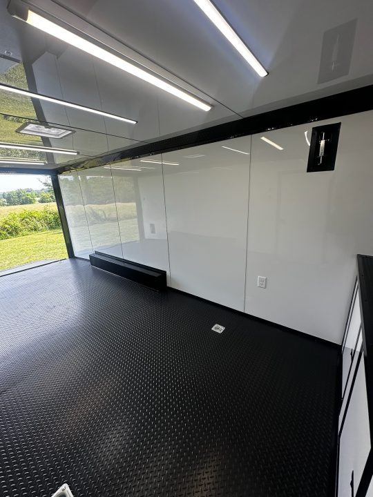New 2026 LUXE 8.5X20 Race Trailer- Finished Interior-5200LB Torsion Axles-Blackout