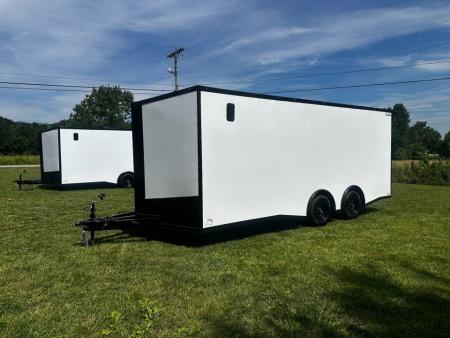 New 2026 LUXE 8.5X20 Race Trailer- Finished Interior-5200LB Torsion Axles-Blackout