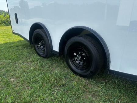 New 2026 LUXE 8.5X20 Race Trailer- Finished Interior-5200LB Torsion Axles-Blackout