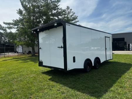 New 2026 LUXE 8.5X20 Race Trailer- Finished Interior-5200LB Torsion Axles-Blackout