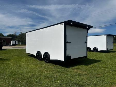 New 2026 LUXE 8.5X20 Race Trailer- Finished Interior-5200LB Torsion Axles-Blackout