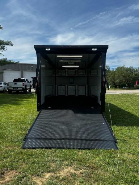 New 2026 LUXE 8.5X20 Race Trailer- Finished Interior-5200LB Torsion Axles-Blackout