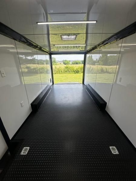 New 2026 LUXE 8.5X20 Race Trailer- Finished Interior-5200LB Torsion Axles-Blackout