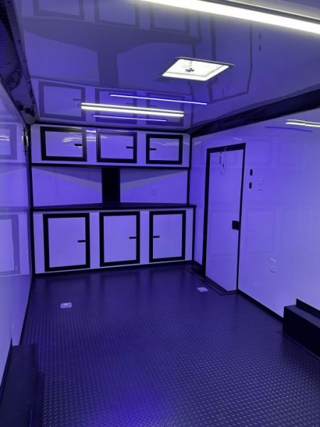 New 2026 LUXE 8.5X20 Race Trailer- Finished Interior-5200LB Torsion Axles-Blackout