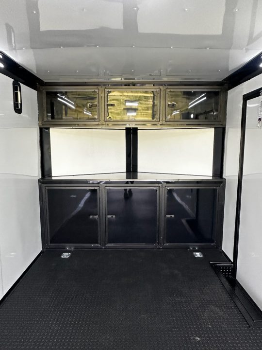 New 2026 Rock Solid Cargo 8.5x34 Race Trailer-Finished Interior-Triple 7000 TORSIONS -7'6"INTERIOR - HD RAMP-10" BOGEY WHEELS
