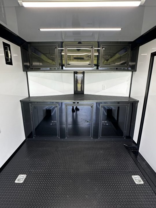 New 2026 Luxe 8.5X18 Race Trailer-Finished Interior-5200LB Torsion Axle - Dovetail- Blackout