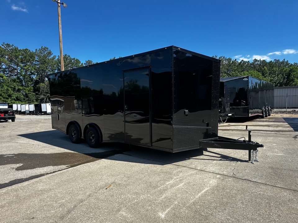 New 2026 LUXE 8.5X20 Race Trailer- Finished Interior-5200LB Torsion Axles-Blackout