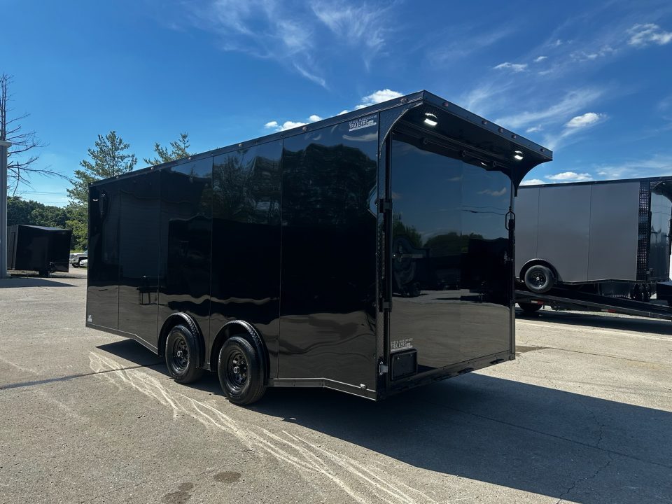 New 2026 LUXE 8.5X20 Race Trailer- Finished Interior-5200LB Torsion Axles-Blackout