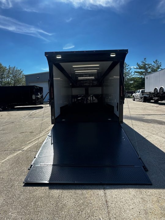 New 2026 LUXE 8.5X20 Race Trailer- Finished Interior-5200LB Torsion Axles-Blackout