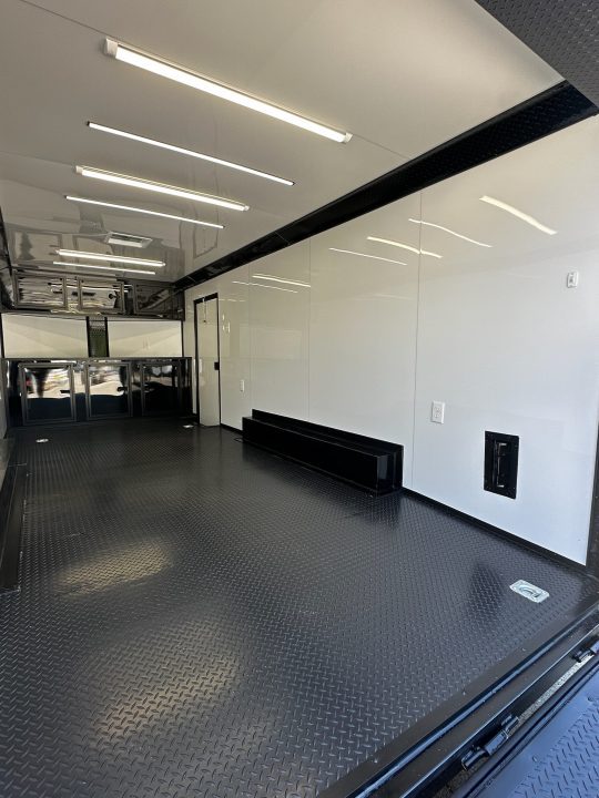 New 2026 LUXE 8.5X20 Race Trailer- Finished Interior-5200LB Torsion Axles-Blackout