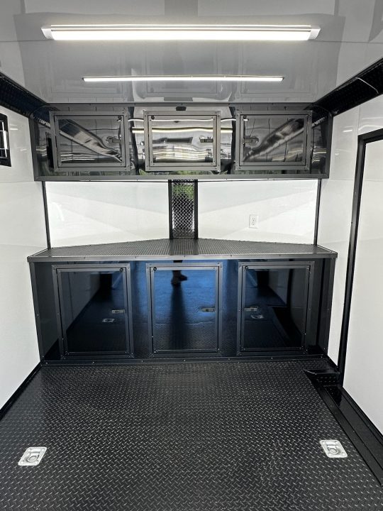 New 2026 LUXE 8.5X20 Race Trailer- Finished Interior-5200LB Torsion Axles-Blackout