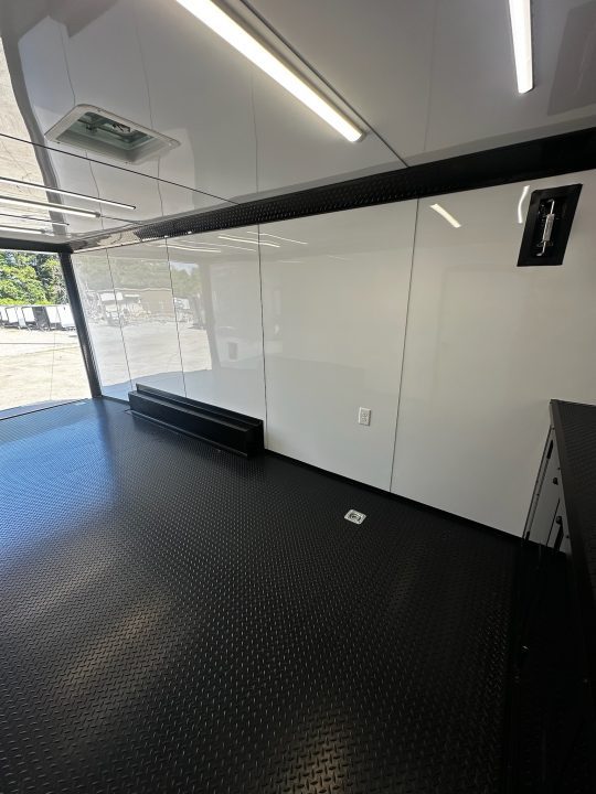 New 2026 LUXE 8.5X20 Race Trailer- Finished Interior-5200LB Torsion Axles-Blackout