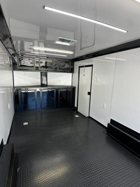 New 2026 LUXE 8.5X20 Race Trailer- Finished Interior-5200LB Torsion Axles-Blackout