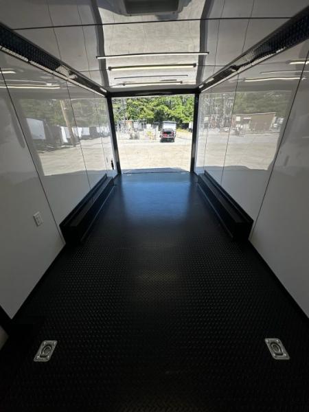 New 2026 LUXE 8.5X20 Race Trailer- Finished Interior-5200LB Torsion Axles-Blackout